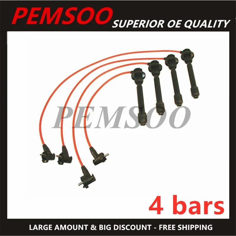 

90919-75010 19037-75010 4bars Wire ignition cable For Toyota 4Runner Tacoma T100 Hilux Surf Land Cruiser Prado Regius