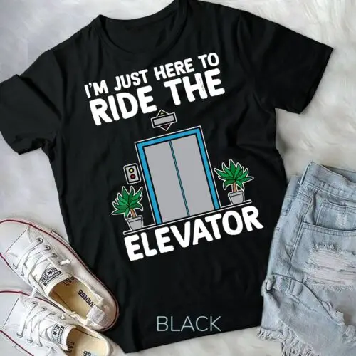 

Elevator Mechanic Engineer Funny Elevators Lovers Take Ride Unisex T-shirt