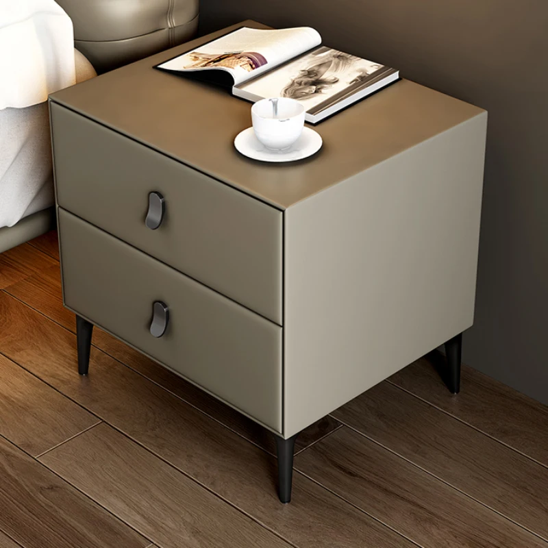 Wood Modern Bedside Table Side Narrow Makeup Drawer Bedside Cabinet Dresser Comodini Camera Da Letto Furnitures For Bedroom