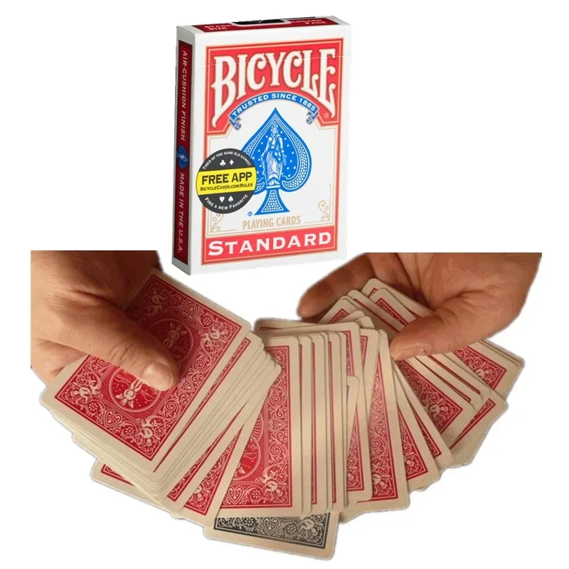 The Brainwave Deck Invisible Deck Rider Back Playing Cards Magic Tricks for Magician