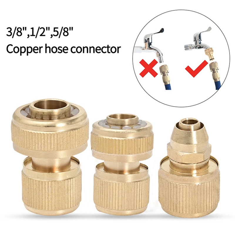 

Быстросъемный адаптер-соединитель для садового шланга, быстросъемный соединитель для капельного орошения, соединитель для шланга к крану
