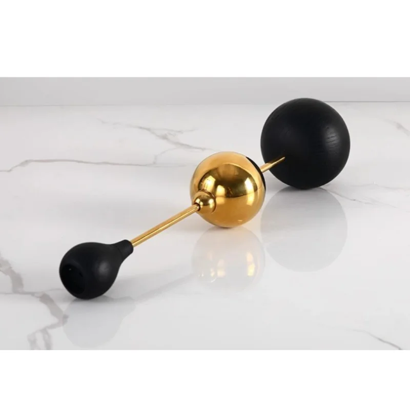 

X20 Metal Candlestick Stainless Steel Golden High-legged Candle Holder Round Metal Candlestick Ornament Wedding Decoration
