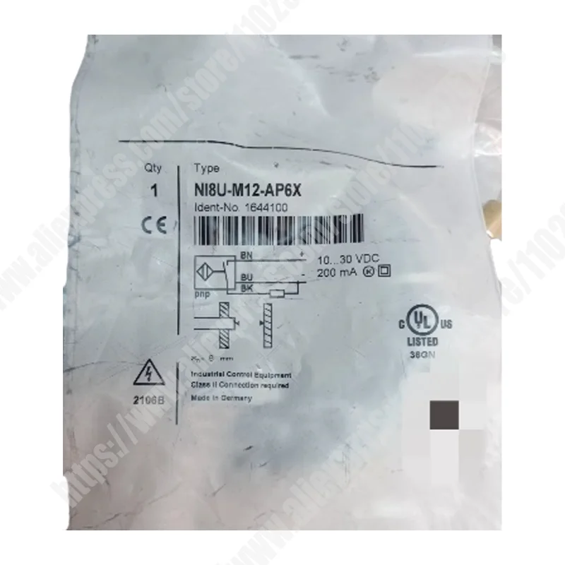 New NI8U-M12-AP6X NI8U-M12-AN6X Proximity Switch Sensor