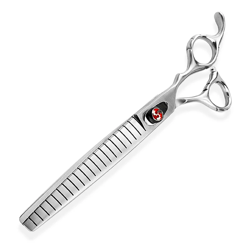 

Dog Grooming Scissors Japan 440C 7.5" Professional Pet Scissors Dog Chunker Shears for Groomer Hairdressing Scissors for Pet