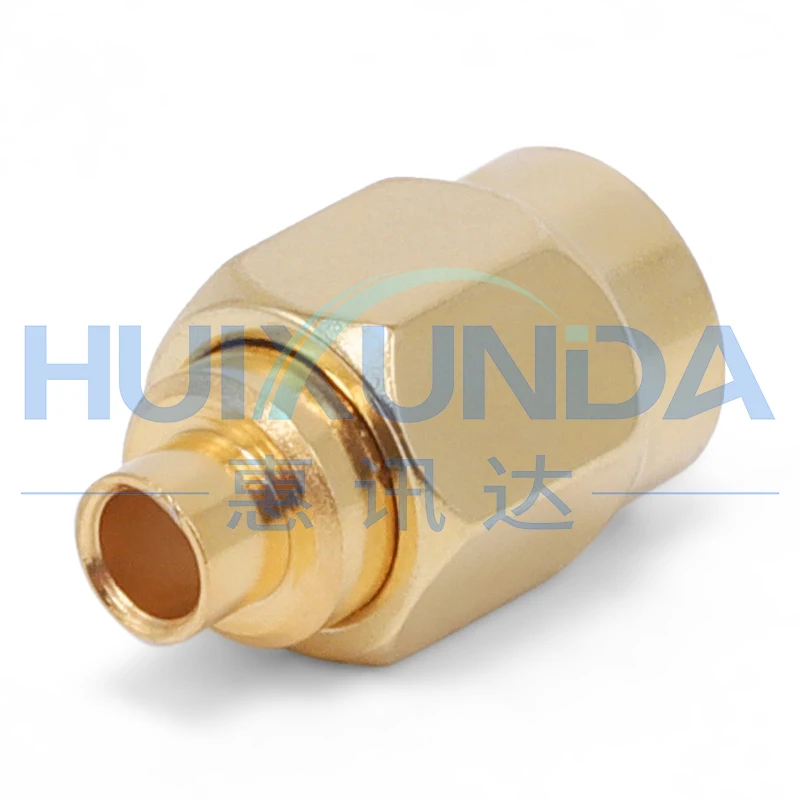 SSMA-JB2 SSMA Male Welded SFX/SFT-50-2 Semi-Flexible Semi-Steel Wire 086 Connector for Electronics Market