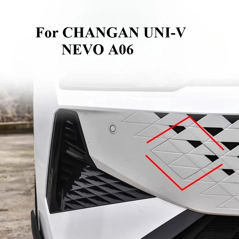Original Front Bumper Trailer Hole Cover With No Painting for CHANGAN UNI-V NEVO A06 2024-2025 Models