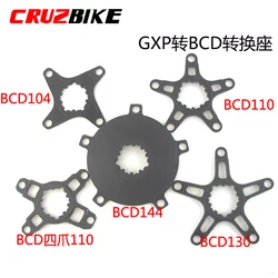CRUZbike Chainring Adapter Spider Converter to BCD104/110/130 4/5 Arms Crank Crankst  Road Bike MTB
