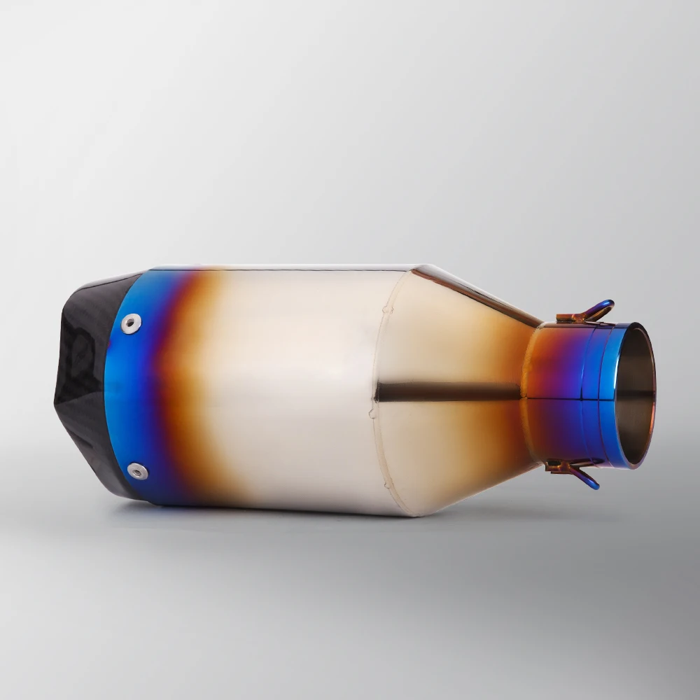 

Универсальный глушитель мотоцикла 51 мм, высококачественный мотор, труба, побег, лазерный логотип для er6n sv650 Z800 R1 cb650f cb1000r