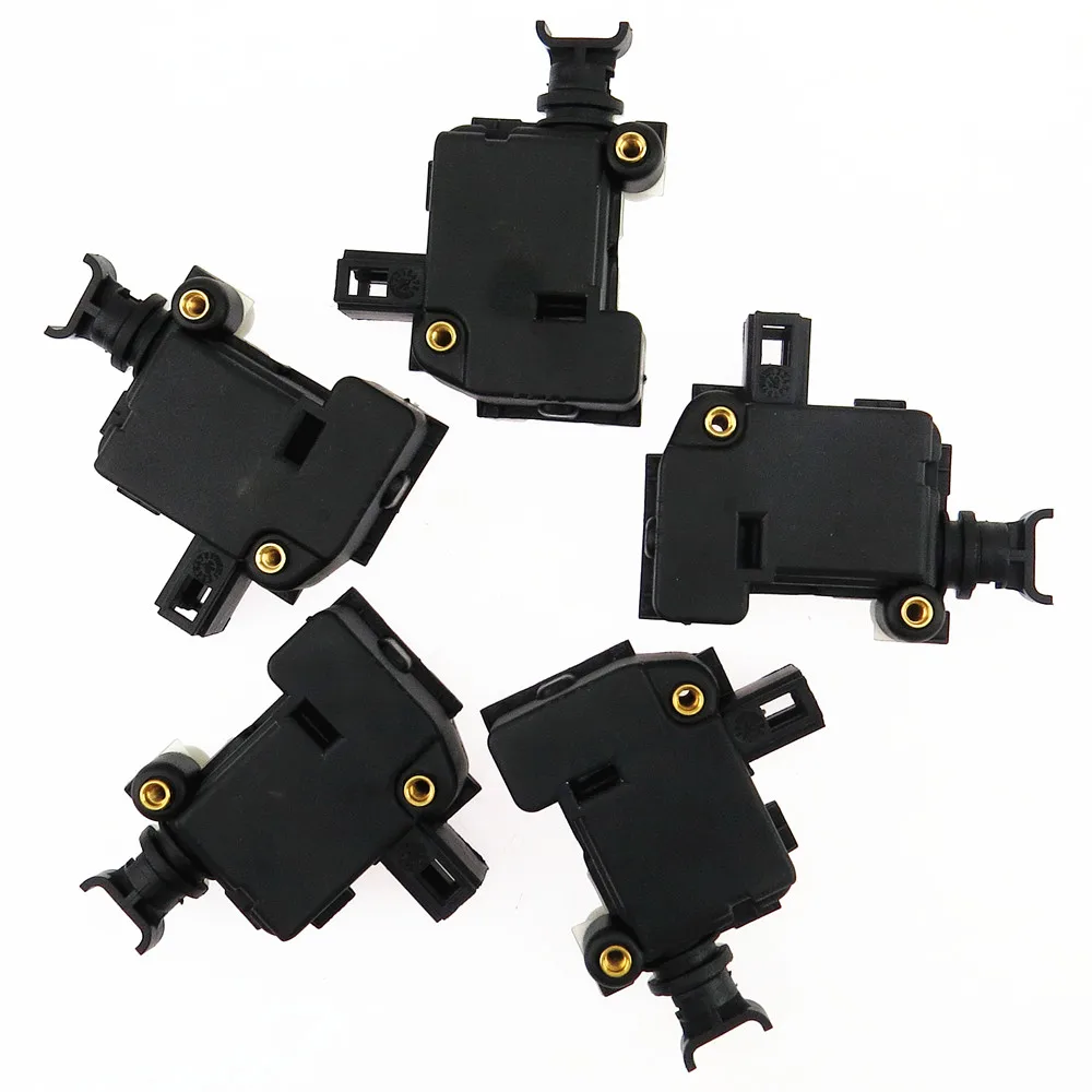 5Pcs Back Trunk Lock Electric Servo Motor For VW Golf MK4 Passat B5 Polo Beetle Jetta Audi A6 S6 3B0959781C 3B5827061B 3B0959781