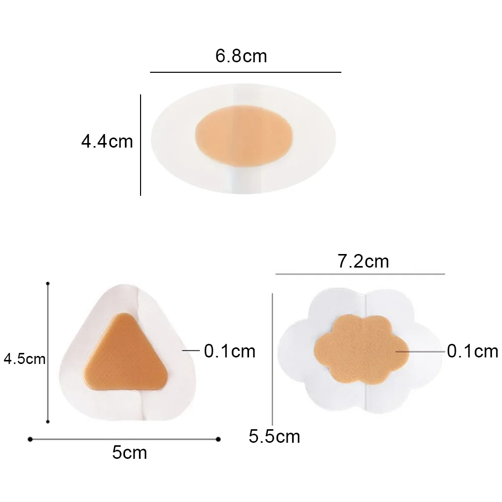 30 Uds. Parches protectores de talón para pies, almohadillas adhesivas para blíster, forro para el talón, pegatinas para zapatos, yeso para aliviar el dolor, cojín para el cuidado de los pies, agarre