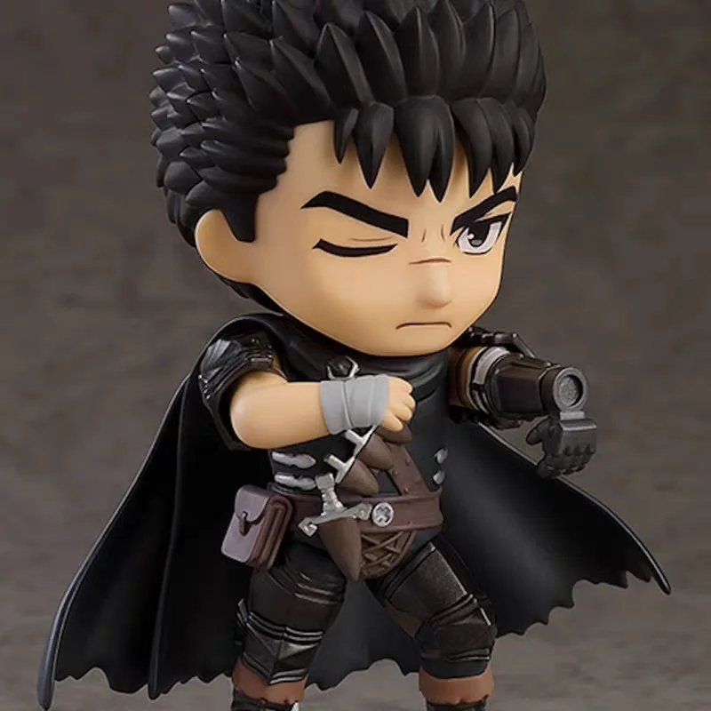 New 10cm Anime Berserk Guts Q Version Joint mobility Action Figure PVC Model Statue Toys Desk Decor Collectible Gifts