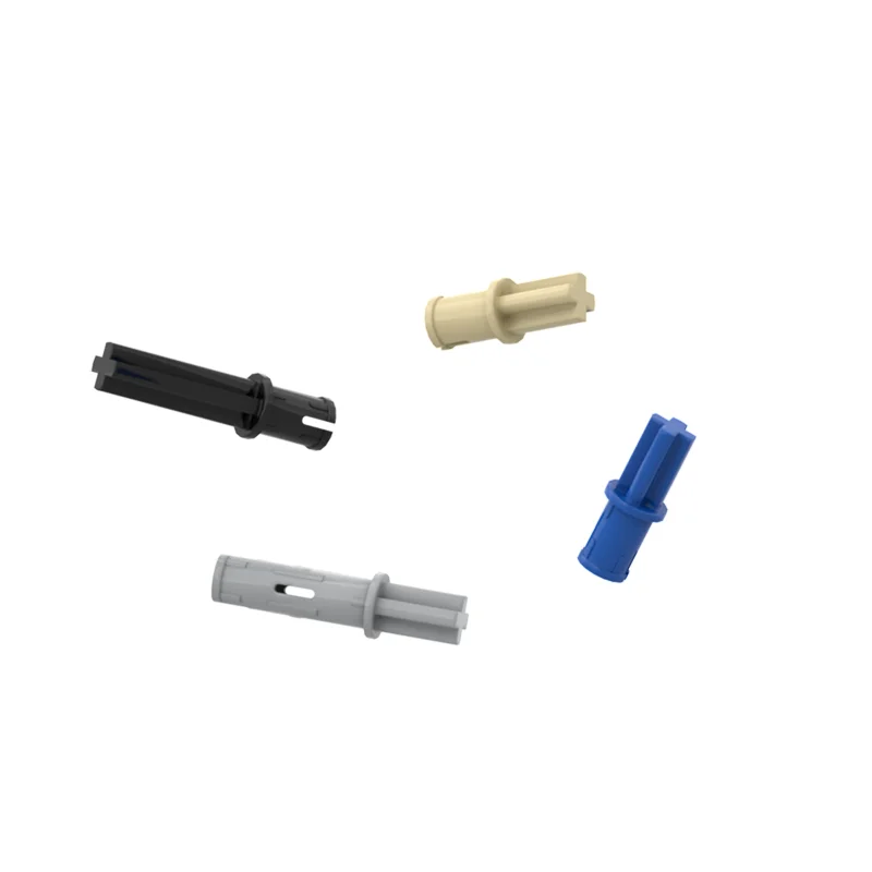 10pcs Compatible with  11214  18651 43093  6562 building block technology, spare parts  cross shaft, long bolt and short bolt