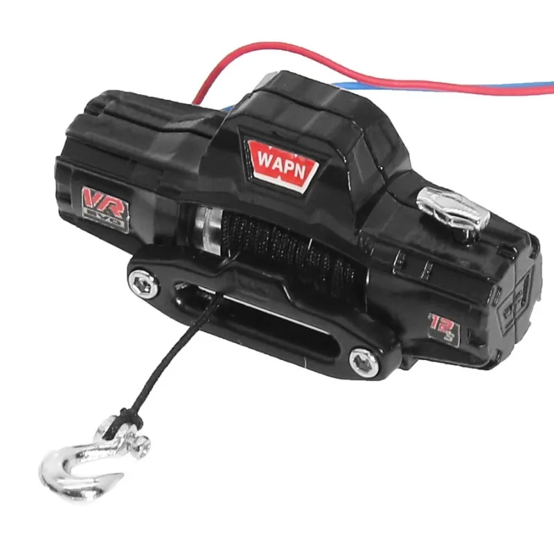 Simulation Metal Automatic Winch for TRXS TRX4M 1/18 RC Crawler Car Upgrade Parts Accessories