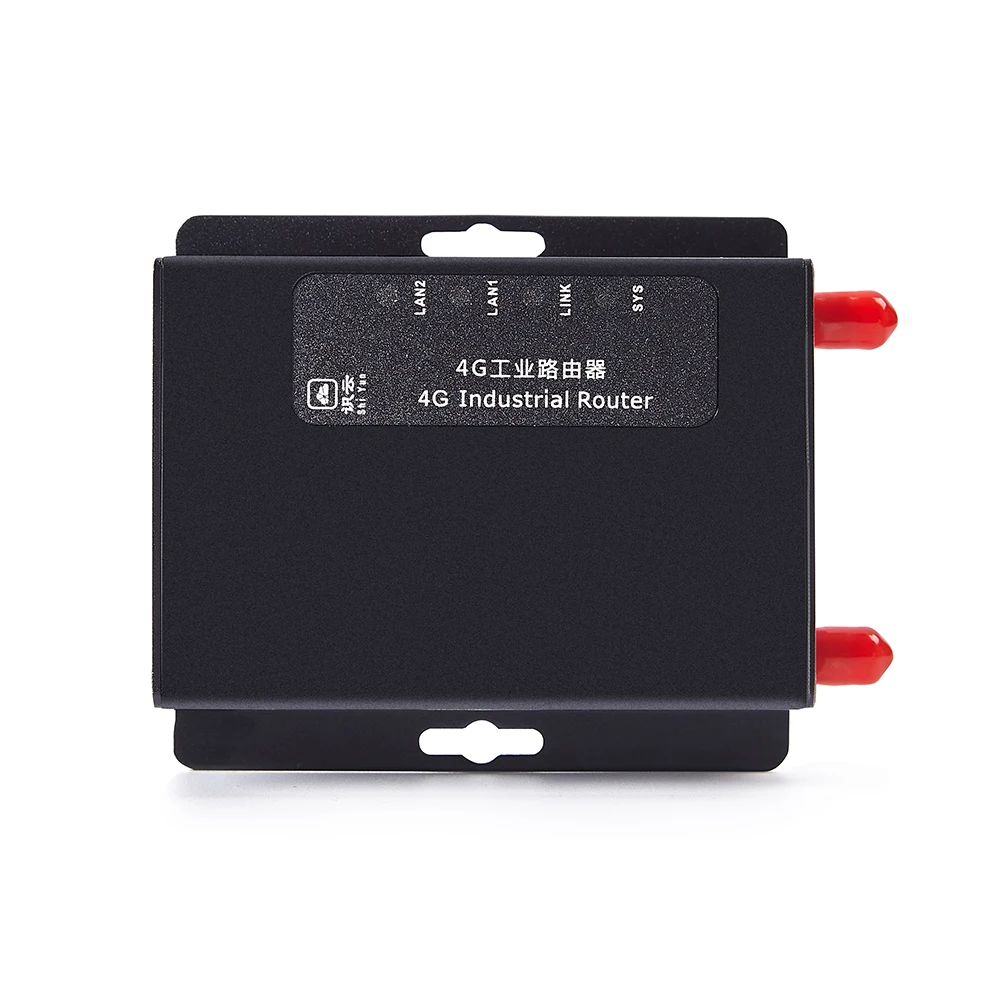 Wide Temperature Range -30 ° C to 75 ° C Rugged 4G LTE Cat 4 Industrial Router Wide Voltage DC5-30VIndustrial 4G Cellular Router