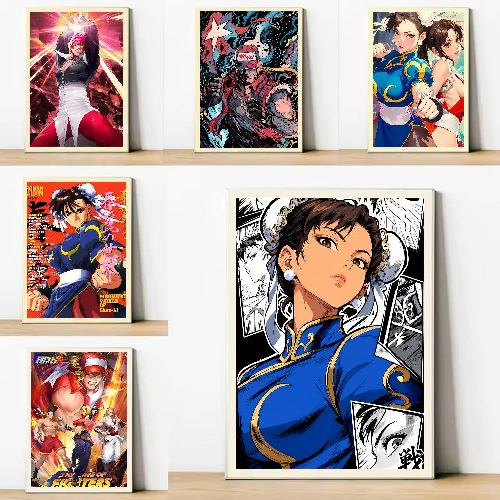 Game T-The King Of Fighters Wall Art Print Poster Japanese Art Exhibition Decorative Painting Modern Home Decor Gift Unframed