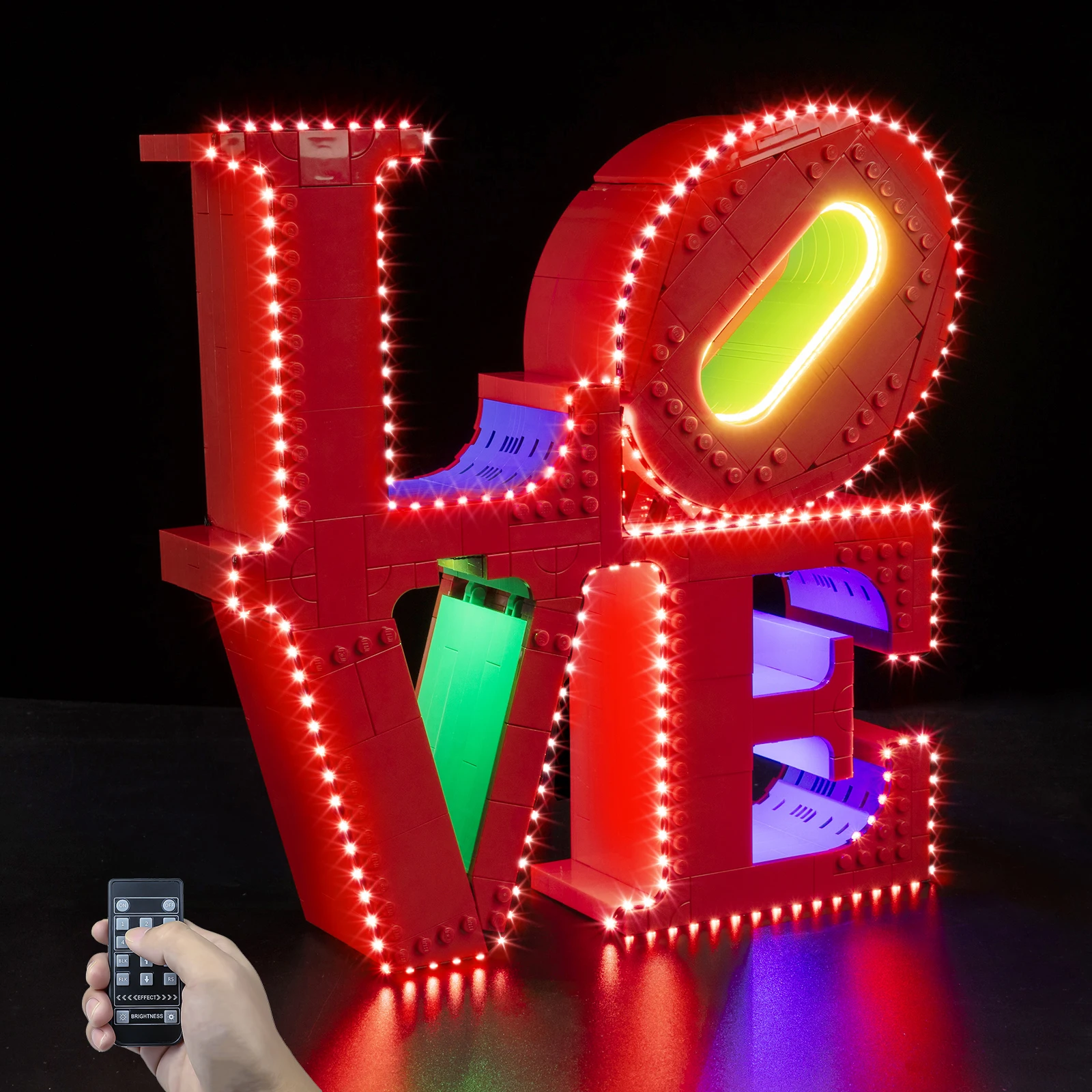 Kyglaring LED-Beleuchtungsset DIY-Spielzeug für LEGO LOVE 31214 Sammel-Bausteine