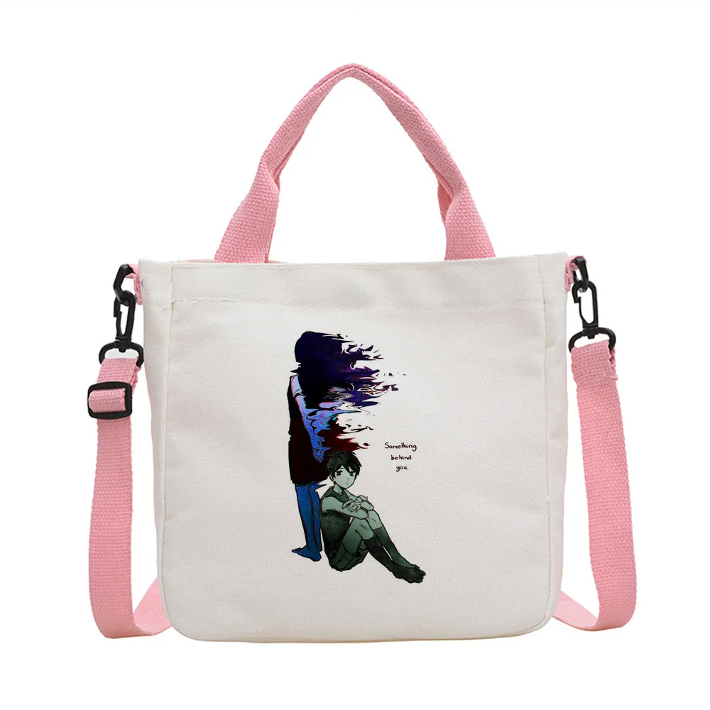 Omori tote bag canvas  personnalisable sac cabas bolsas de tela y2k femme