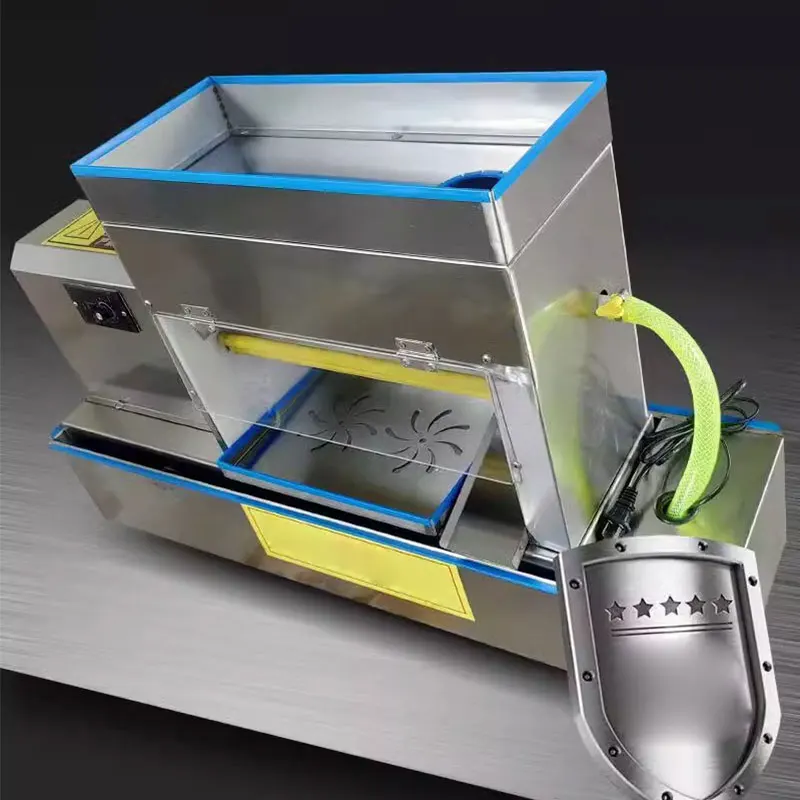 Small Automatic Hard Boiled Bird Quail Chicken Egg Peeling Machine Eggshell Peeling Machine