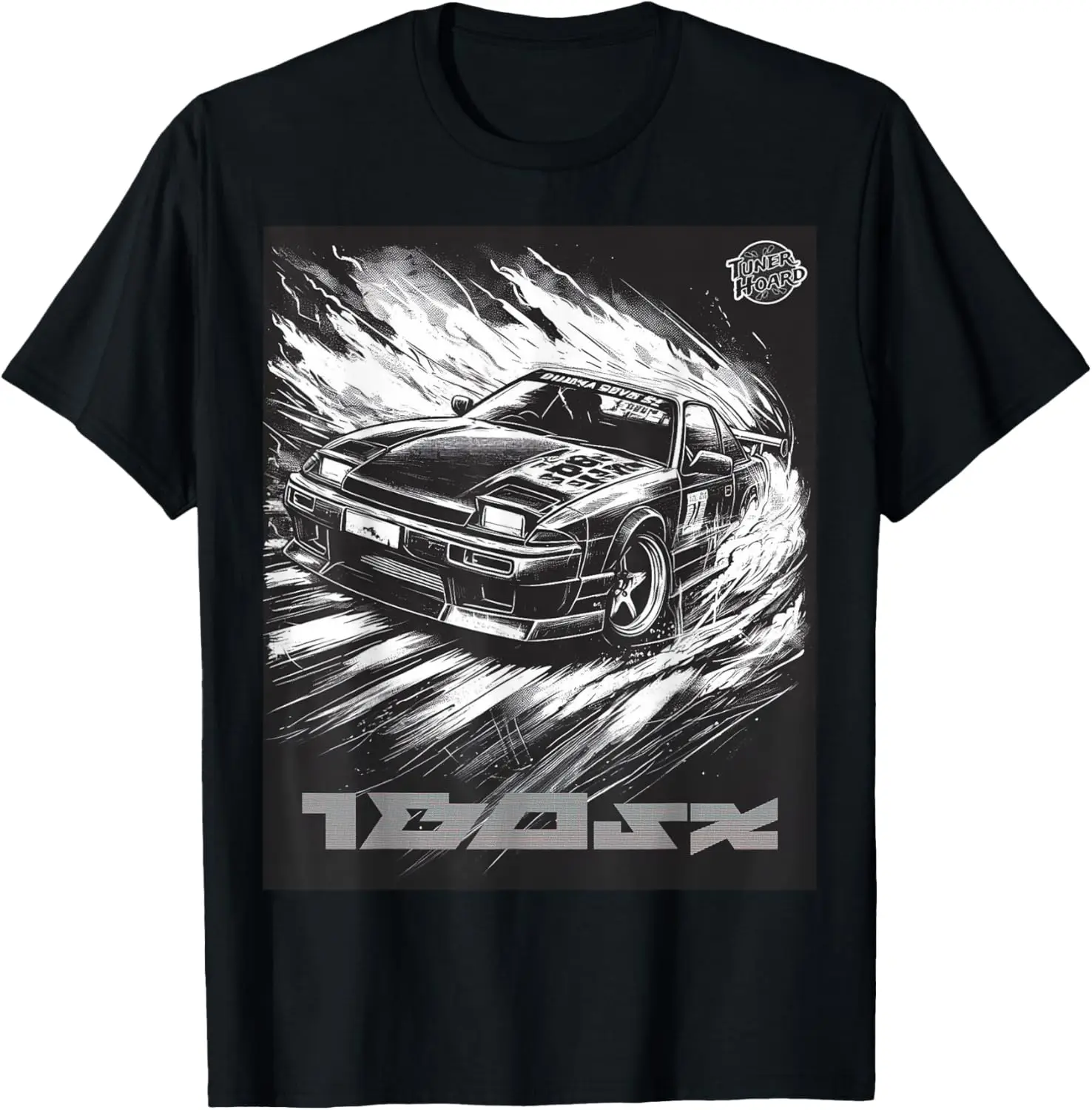 JDM 180sx Cool Drift Car 240sx Manga S13 Silvia Coupe Type X T-Shirt