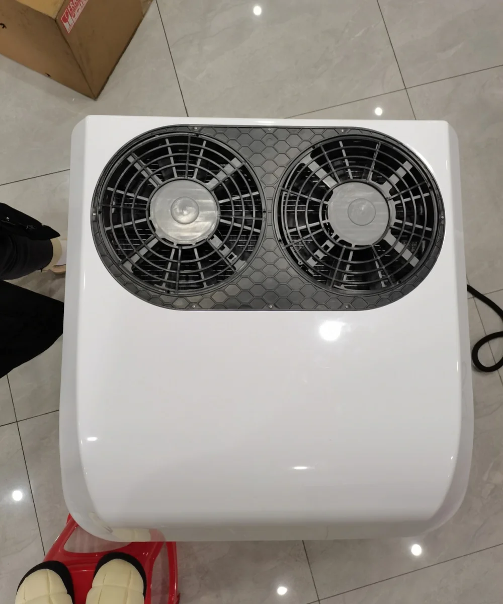

Rooftop Truck 12V 24V Electric Dc Compressor Mini Portable Auto Parking Cooler air Conditioning System