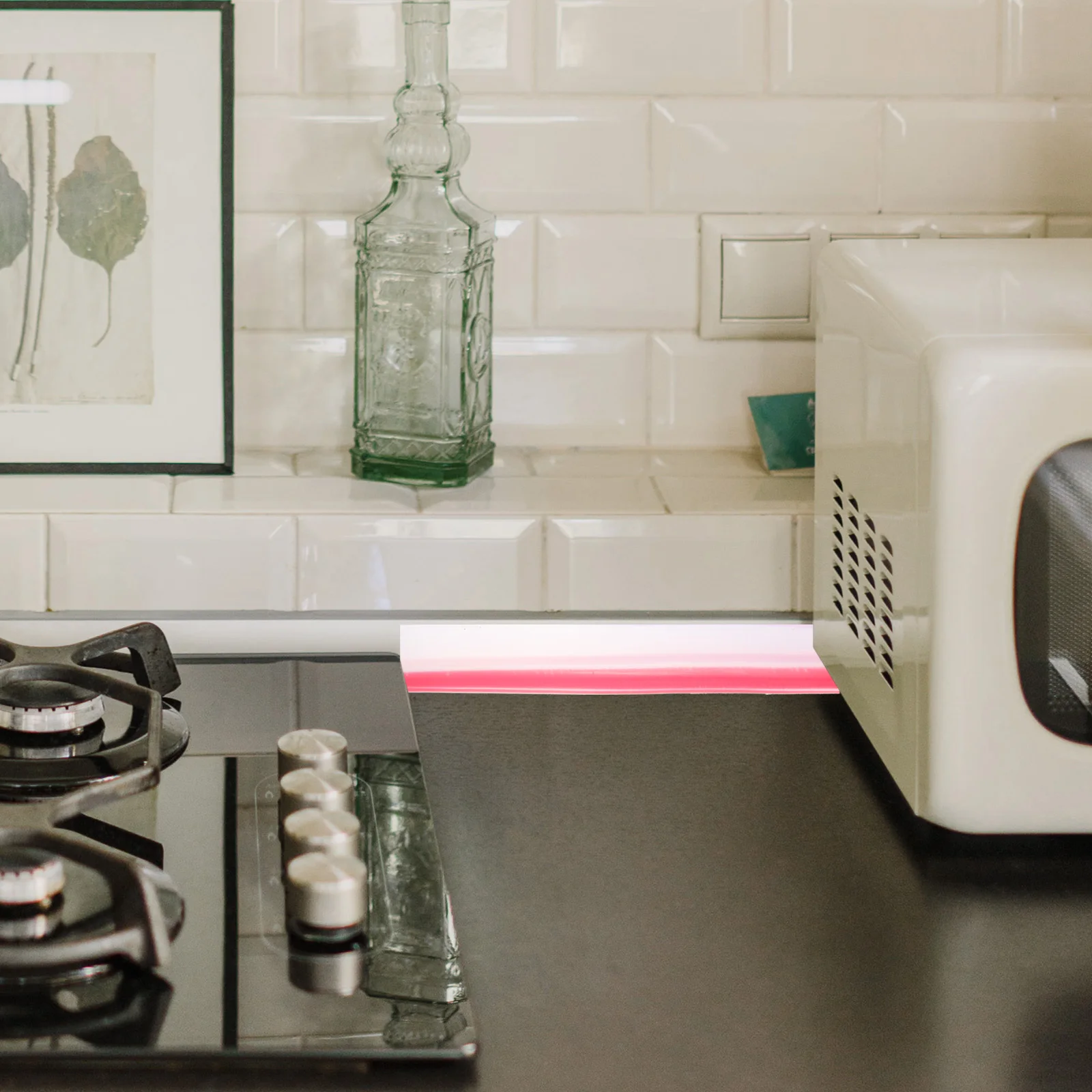 

Bathroom Water Retaining Strip Shower Door Sealing Strip for Wet Dry Separation Corner Edges Adhesive Caulk Tape Waterproof Gap