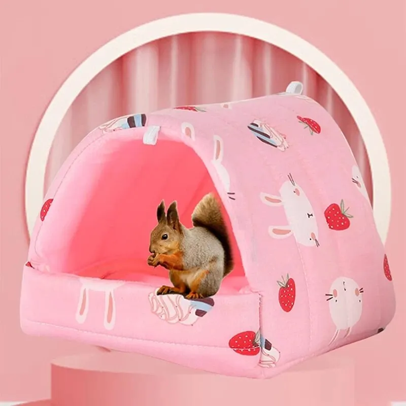 Hedgehog Chinchilla Hamster Small Animals Cute Nest Cave  Cave Rat Hamster Warm Bed House