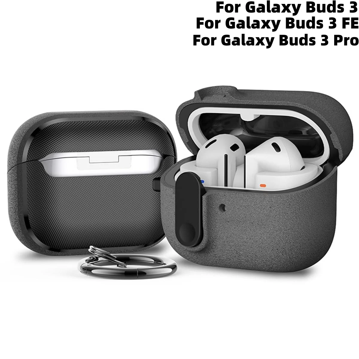 Case for Samsung Galaxy Buds 3/Buds3 Pro/Buds3 FE with Secure Lock Full Body Protective Case for Galaxy Buds 3/Buds3pro /Buds3FE