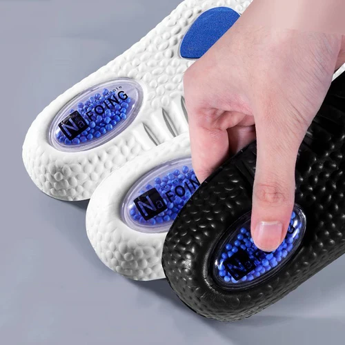 Imagen 2 del producto Plantillas deportivas de EVA para hombre y mujer, almohadillas de suela para zapatos de correr, almohadillas para el cuidado de los pies, almohadillas ortopédicas suaves