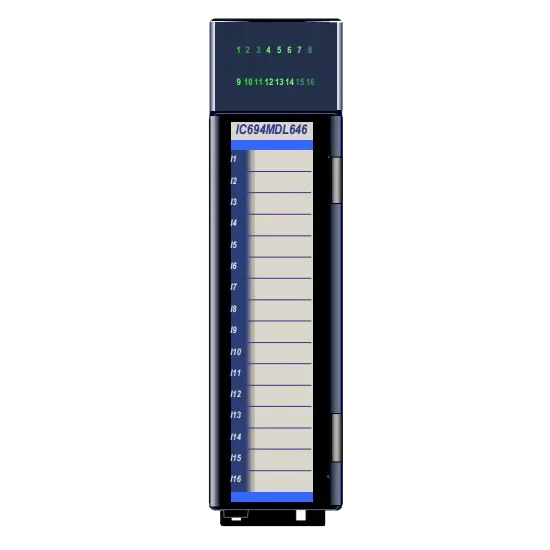 IC694MDL646 G E Fan uc 24VDC Positive/Negative Logic 16 Point Input Module