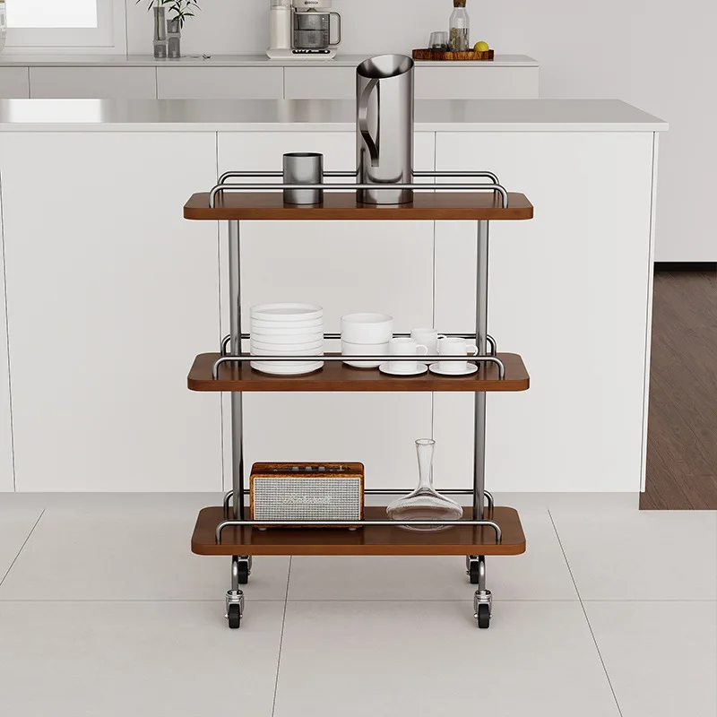 이동식 수납 트롤리, 레트로 소파 사이드 테이블, 랙