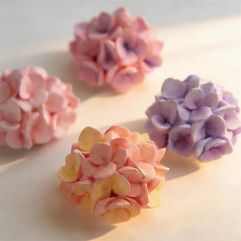 hydrangea-flower-aromatherapy-pendant-gypsum-silicone-mold-diy-plaster-ornament-candle-decoration-resin-mould