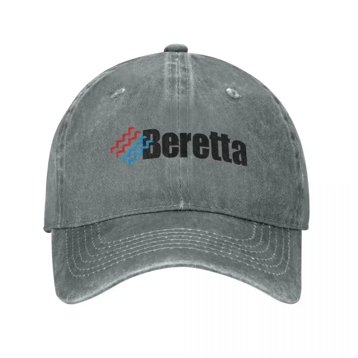 Vintage Water Washing Beretta Logo Army Ponytail Baseball Cap Adult Unisex Hats Adjustable Cap Hats