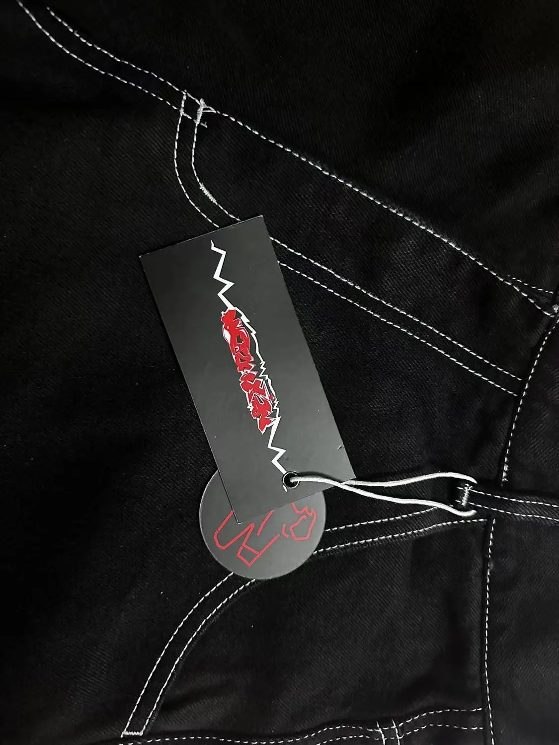 JNCO Wexwear celana pendek pria wanita, pakaian kargo skateboard trendi Unisex