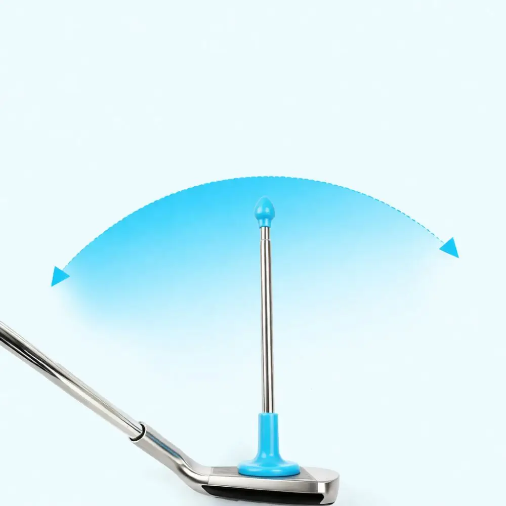 Golf Training Aid Swing Path Alignment Indicator Putting Practice Correction Accessory Portable Stainless Golfing Equipment