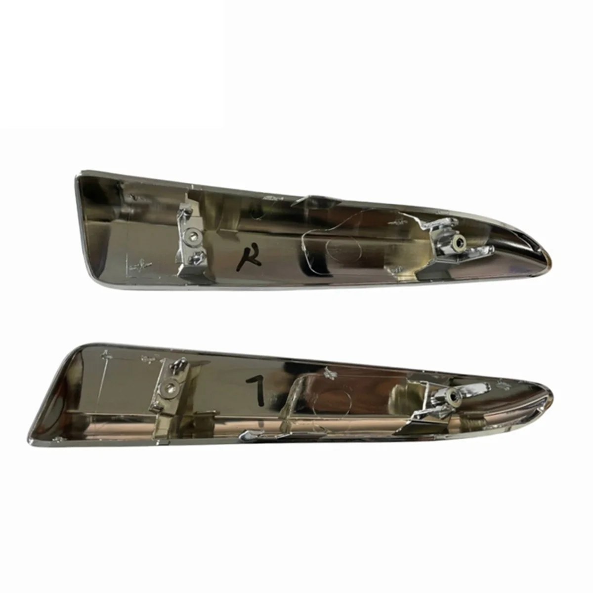 

#004V Left Front Fender Chrome Bumper Trim 96732937VD for Citroen DS5 2011-2018 Side Wing Decorative Strip (Silver)