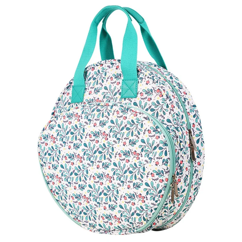 

CYL-Oxford Storage Bag With Zipper Pockets Multi-Layer Embroidery Kit Organizer Bag Threads& Craft Supplies