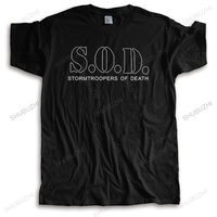 Men Cotton casual T Shirt Summer cool Tshirt Brand Clothing men tee shirt S.O.D. STORMTROOPERS OF DEATH ANTHRAX M.O.D