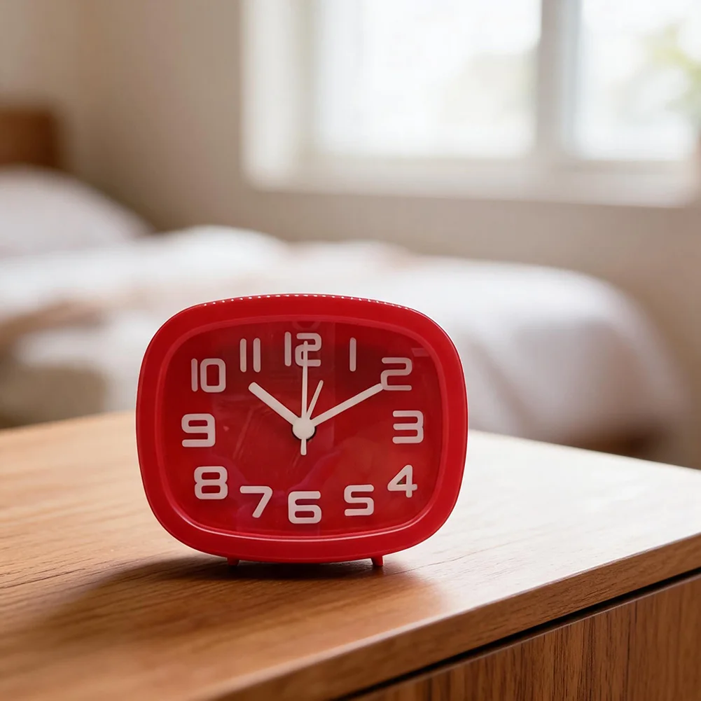For children's Cartoon Alarm Clock - Compact Shape and Cheerful Design to Encourage Morning Routine Independence