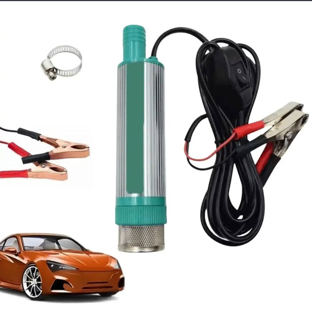 

Aluminum Alloy Shell Electric Fuel Transfer Pump Detachable Corrosion-resistant Diesel Transfer Pump Pure Copper Motor 4500r/min