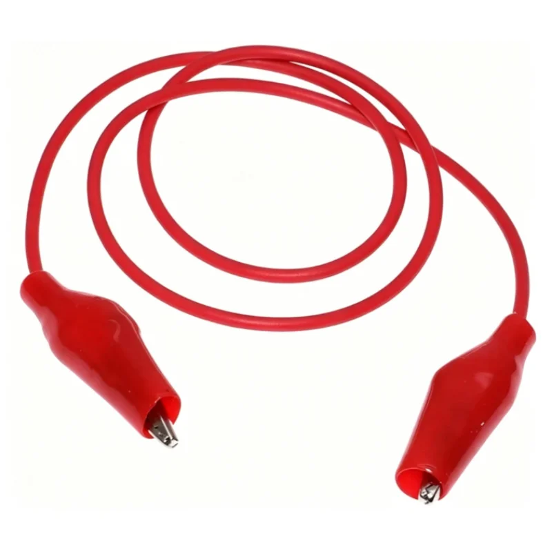 1Set / 10PCS Alligator Clips Electrical DIY Test Leads Alligator Double-ended Crocodile Clips Roach Clip Test Jumper Wire 46CM