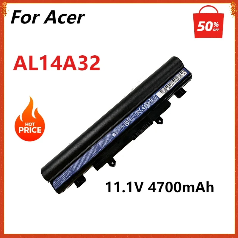 

AL14A32 Laptop Battery for Acer Aspire E5-472-472G-551G-571G-572G AL14A32