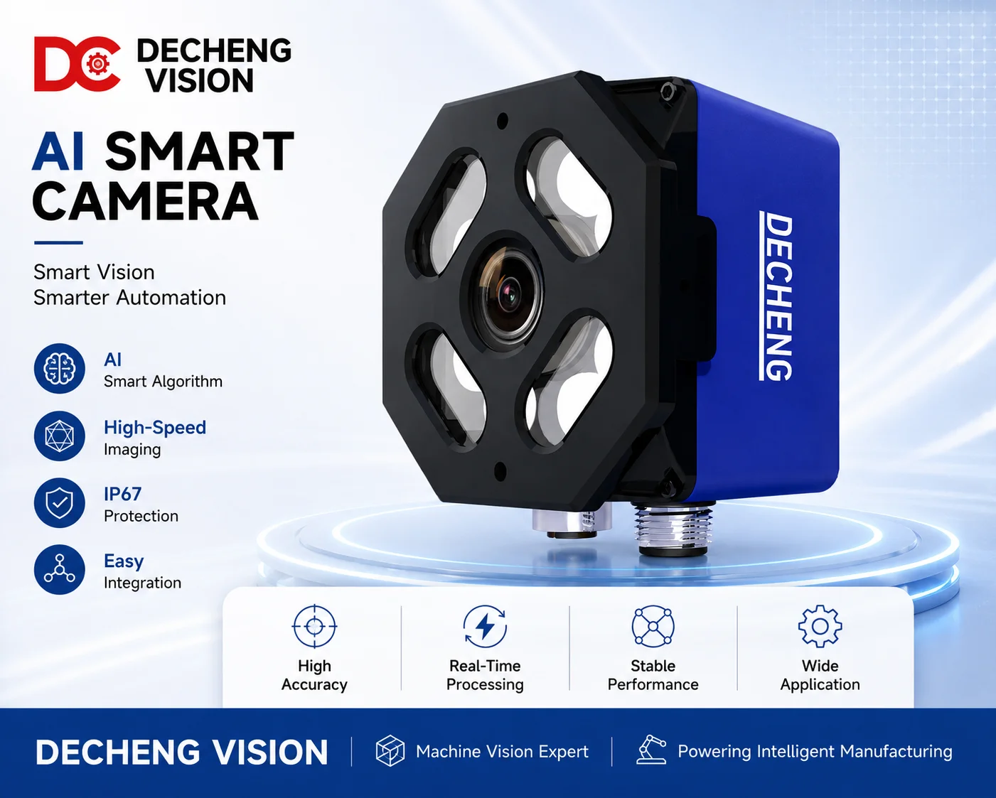 Industrial Automation Inspection Smart Vision Camera SC-080