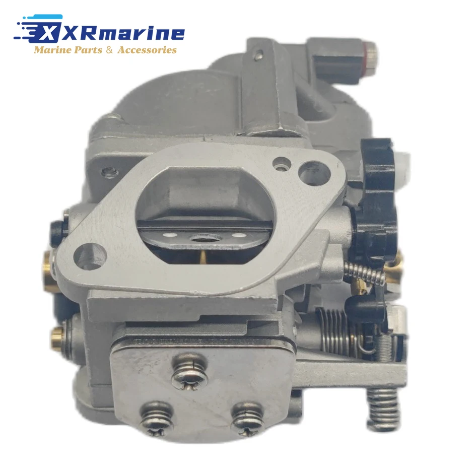 68T-14301-10 Carburetor Assy Compatible with Yamaha 6HP 8HP F6 F8M T8 Outboard Motors Replacement 68T-14301 68T-14301-11 image 2