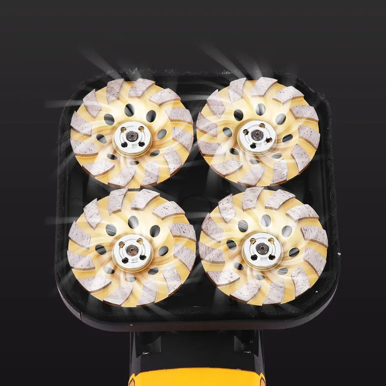 Industrial handheld all-copper motor coarse grinder extension rod wall plastering spatula mortar concrete floor 220V 12kg