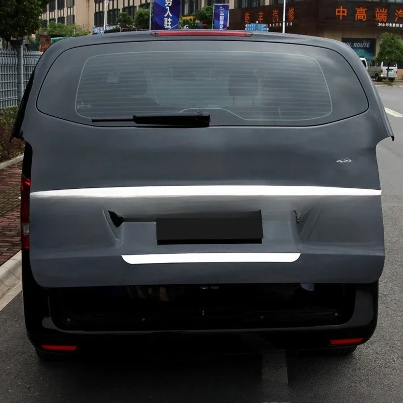 

Suitable for Mercedes-Benz new Vito tailgate trim rear trim vito trunk bright strip decoration