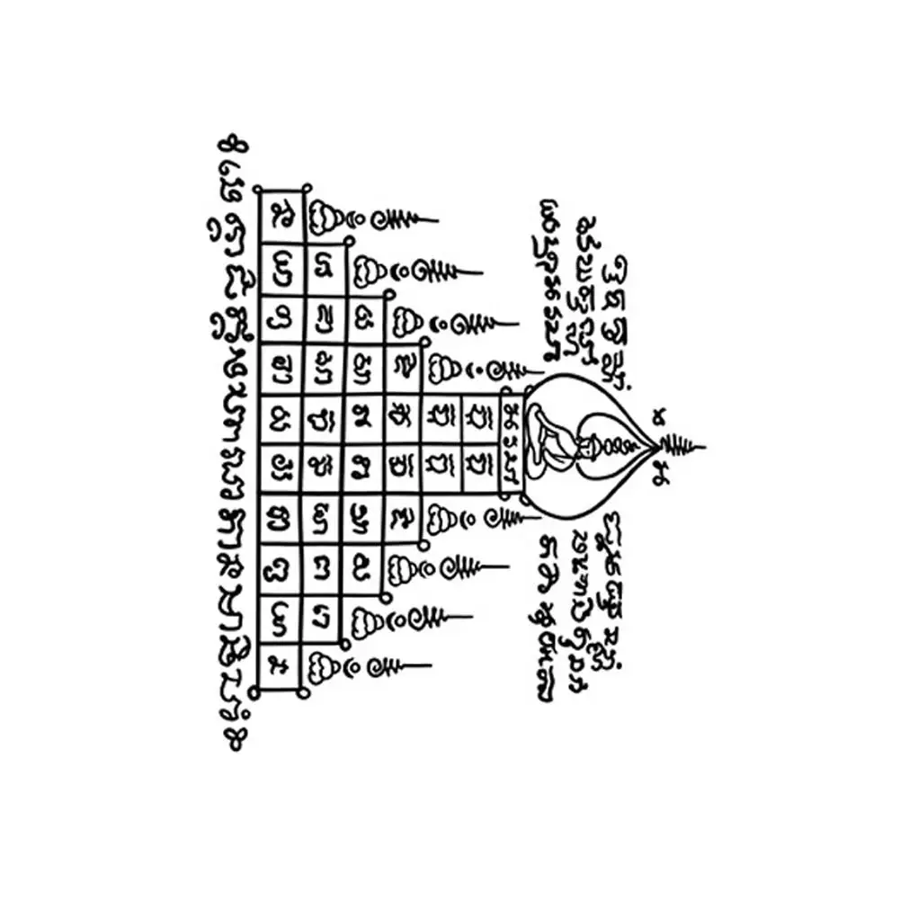 New Thai scripture tattoo stickers Jesus Bible God Christian Temporary Tattoo Stickers Waterproof Art Arm Face tattoo