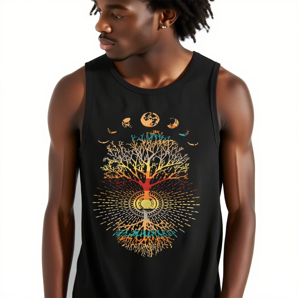 Pack Men's Cotton Sleeveless Vest Young Men's Wide Shoulder Sports Fitness Slim Top Solid Color Joker Tight Vest Parent