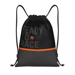 Borsa personalizzata pronta per la corsa con coulisse donna uomo leggero Enduro Cross Motocross bitume Bike Life sport palestra Storage zaino