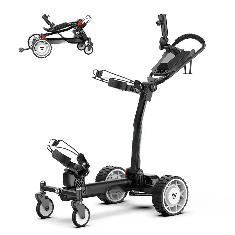 

250*2 W 40km Range Golf Trolley Electric Golf Trolley Electric Golf Push Cart With Remote Control