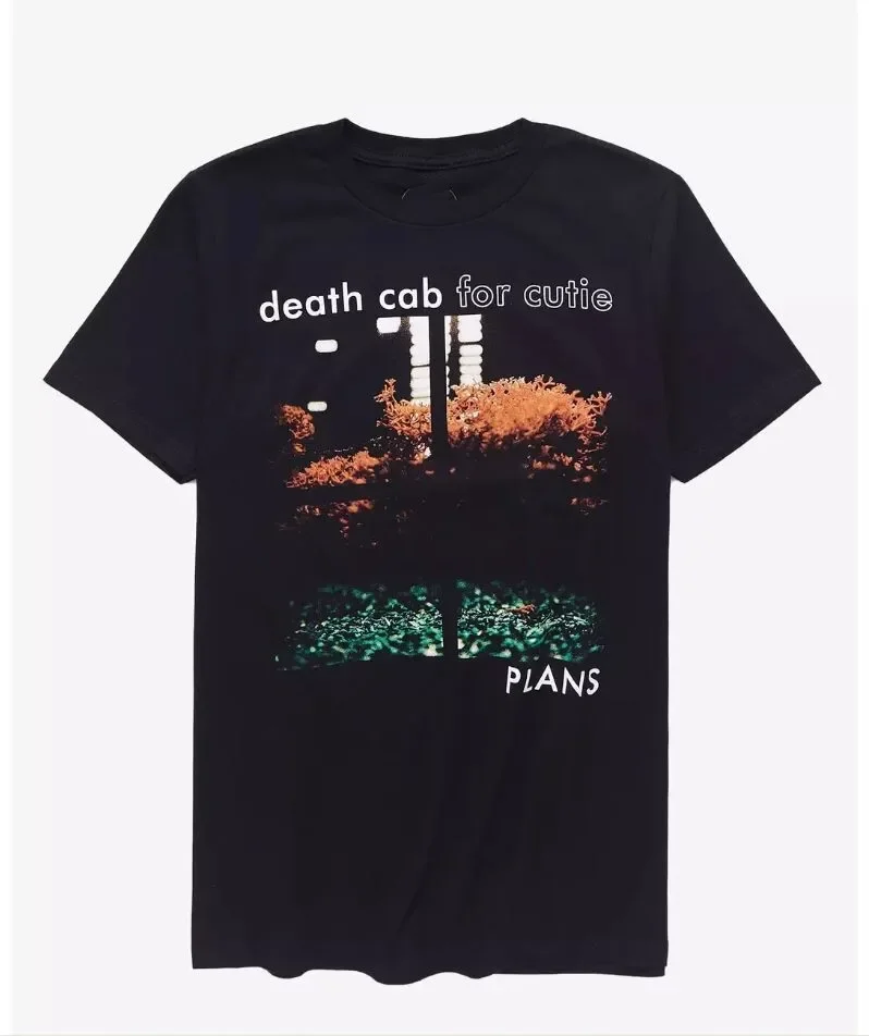 Death Cab For Cutie Plans Album T-Shirt Cotton For Men Women CS313